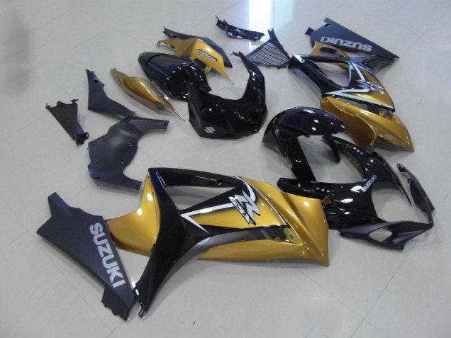 GSXR 1000 K7 2007-2008 Verkleidungen - Gold Schwarz GSXR 1000 K7 2007-2008 Verkleidungen - Gold Schwarz