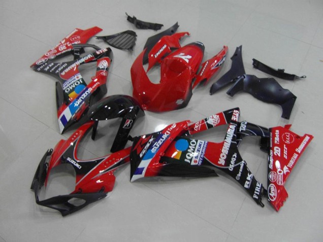 GSXR 1000 K7 2007-2008 Verkleidungen - Rot GSXR 1000 K7 2007-2008 Verkleidungen - Rot