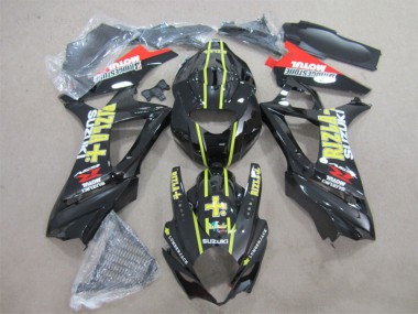 GSXR 1000 K7 2007-2008 Verkleidungen - Schwarz Gelb Rizla