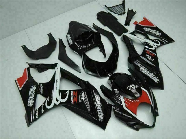 GSXR 1000 K7 2007-2008 Verkleidungen - Schwarz GSXR 1000 K7 2007-2008 Verkleidungen - Schwarz