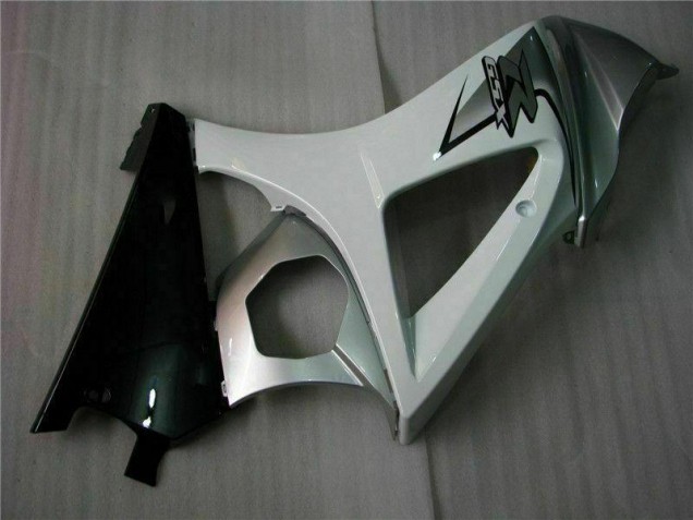 GSXR 1000 K7 2007-2008 Verkleidungen - Silber Weiß GSXR 1000 K7 2007-2008 Verkleidungen - Silber Weiß