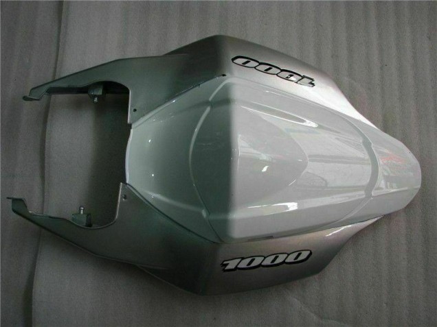 GSXR 1000 K7 2007-2008 Verkleidungen - Silber Weiß GSXR 1000 K7 2007-2008 Verkleidungen - Silber Weiß