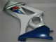 GSXR 1000 K7 2007-2008 VollVerkleidungen & Plastik - Blau Weiß GSXR 1000 K7 2007-2008 VollVerkleidungen & Plastik - Blau Weiß