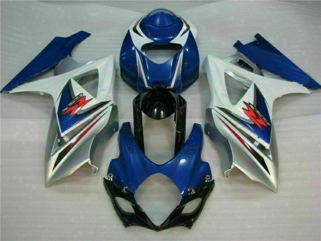 GSXR 1000 K7 2007-2008 VollVerkleidungen & Plastik - Blau Weiß GSXR 1000 K7 2007-2008 VollVerkleidungen & Plastik - Blau Weiß