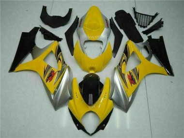 GSXR 1000 K7 2007-2008 Vollverkleidung - Gelb