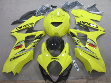GSXR 1000 K7 2007-2008 Vollverkleidung - Gelb Schwarz
