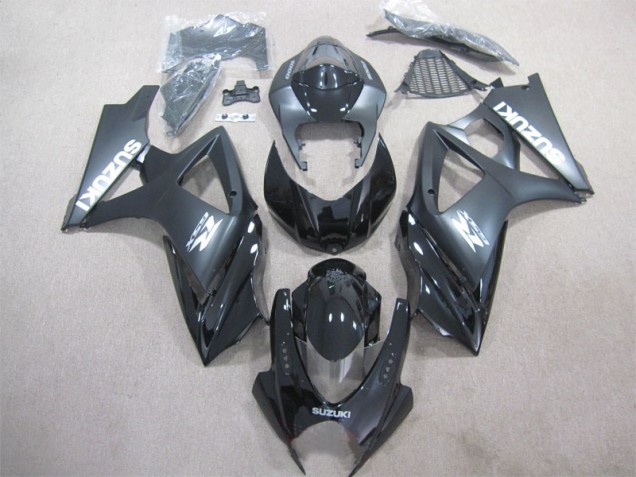 GSXR 1000 K7 2007-2008 Vollverkleidung - Schwarz GSXR 1000 K7 2007-2008 Vollverkleidung - Schwarz