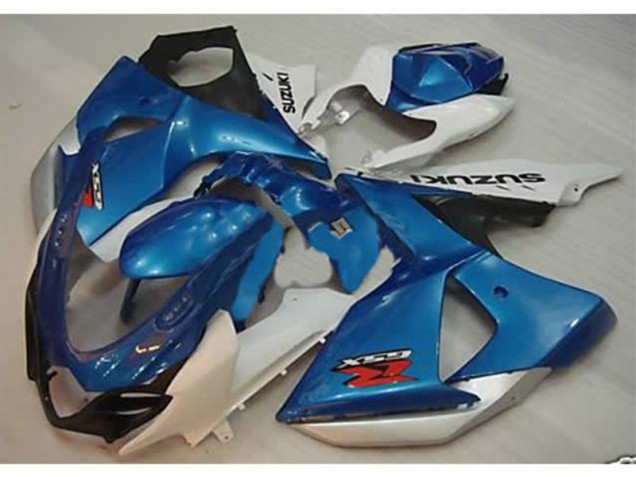 GSXR 1000 K9 2009-2016 Motorrad Vollverkleidung - Blau Weiß GSXR 1000 K9 2009-2016 Motorrad Vollverkleidung - Blau Weiß