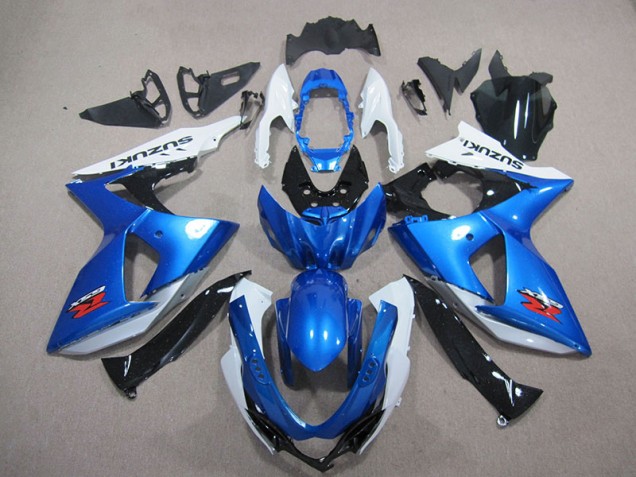 GSXR 1000 K9 2009-2016 Verkleidung - Blau Weiß GSXR 1000 K9 2009-2016 Verkleidung - Blau Weiß
