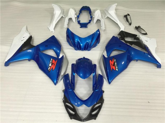 GSXR 1000 K9 2009-2016 Verkleidung & Plastik - Blau Weiß GSXR 1000 K9 2009-2016 Verkleidung & Plastik - Blau Weiß