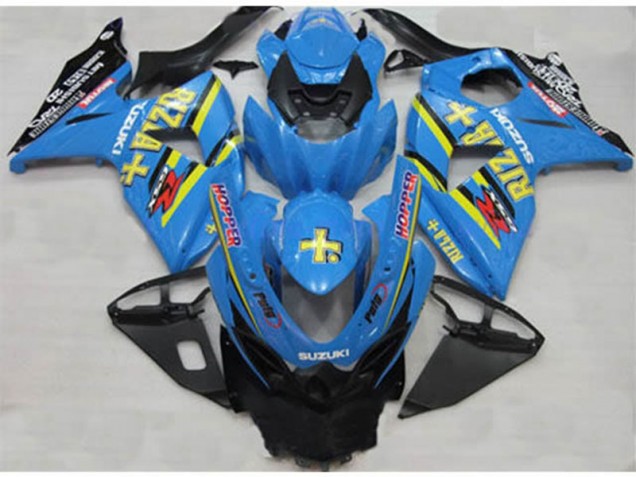 GSXR 1000 K9 2009-2016 Verkleidungen - Blau Rizla Hopper GSXR 1000 K9 2009-2016 Verkleidungen - Blau Rizla Hopper
