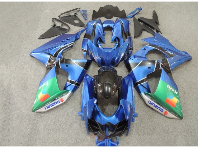 GSXR 1000 K9 2009-2016 Verkleidungen - BlauGrün JOMO GSXR 1000 K9 2009-2016 Verkleidungen - BlauGrün JOMO