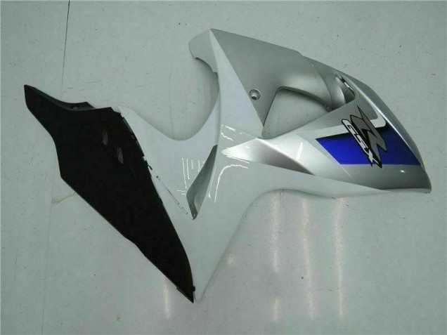 GSXR 1000 K9 2009-2016 Verkleidungen - Silber Weiß GSXR 1000 K9 2009-2016 Verkleidungen - Silber Weiß