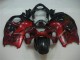 GSXR 1300 Hayabusa 1996-2007 Verkleidung - Rot Schwarz GSXR 1300 Hayabusa 1996-2007 Verkleidung - Rot Schwarz