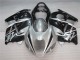 GSXR 1300 Hayabusa 1996-2007 Verkleidungen - Silber Schwarz GSXR 1300 Hayabusa 1996-2007 Verkleidungen - Silber Schwarz