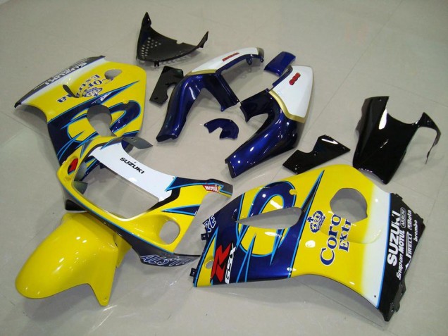 GSXR 600 1996-2000 Verkleidungen - Gelb Corona GSXR 600 1996-2000 Verkleidungen - Gelb Corona