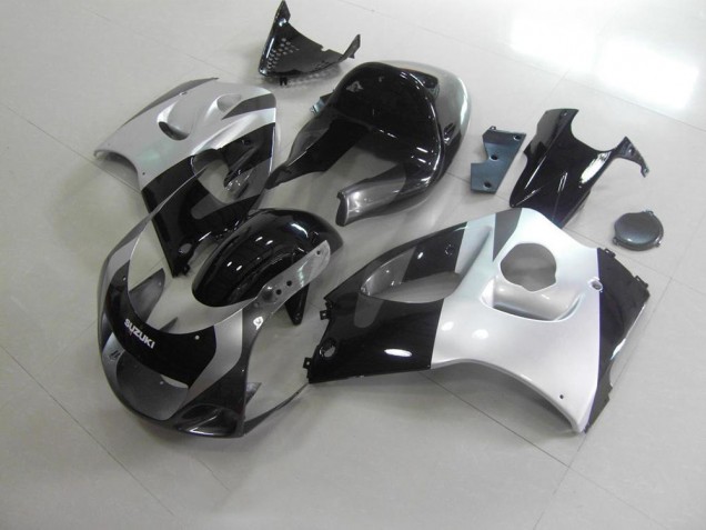 GSXR 600 1996-2000 Verkleidungen - Silber Grau Kein Aufkleber GSXR 600 1996-2000 Verkleidungen - Silber Grau Kein Aufkleber