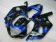 GSXR 600 / 750 K1 K2 K3 2001-2003 Verkleidung - Blau Schwarz GSXR 600 / 750 K1 K2 K3 2001-2003 Verkleidung - Blau Schwarz