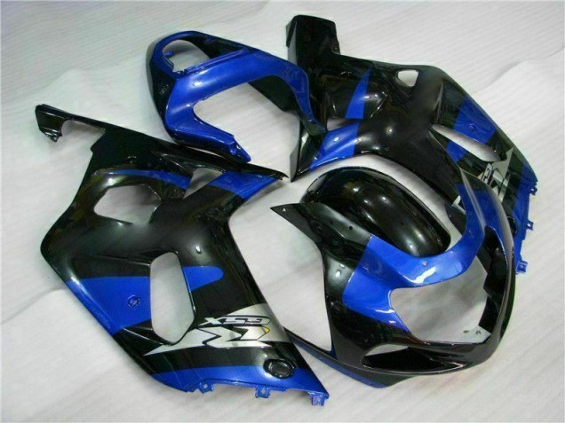 GSXR 600 / 750 K1 K2 K3 2001-2003 Verkleidung - Blau Schwarz GSXR 600 / 750 K1 K2 K3 2001-2003 Verkleidung - Blau Schwarz
