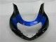 GSXR 600 / 750 K1 K2 K3 2001-2003 Verkleidung - Blau Schwarz GSXR 600 / 750 K1 K2 K3 2001-2003 Verkleidung - Blau Schwarz