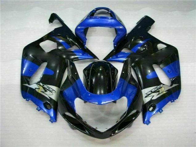 GSXR 600 / 750 K1 K2 K3 2001-2003 Verkleidung - Blau Schwarz GSXR 600 / 750 K1 K2 K3 2001-2003 Verkleidung - Blau Schwarz