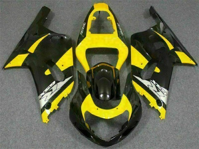 GSXR 600 / 750 K1 K2 K3 2001-2003 Verkleidungen - Gelb Schwarz GSXR 600 / 750 K1 K2 K3 2001-2003 Verkleidungen - Gelb Schwarz