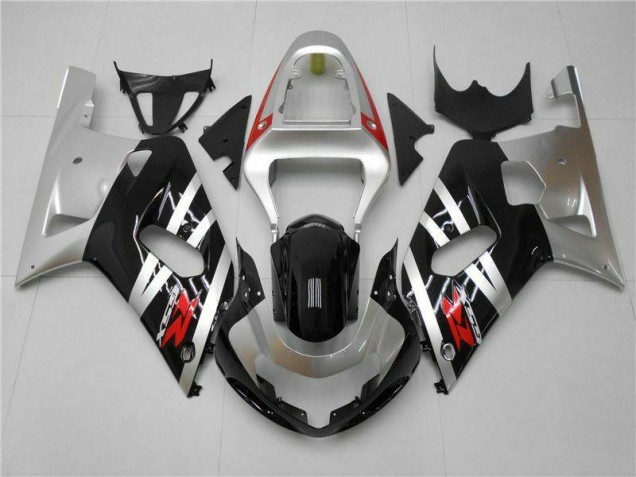 GSXR 600 / 750 K1 K2 K3 2001-2003 Verkleidungen - Silber GSXR 600 / 750 K1 K2 K3 2001-2003 Verkleidungen - Silber