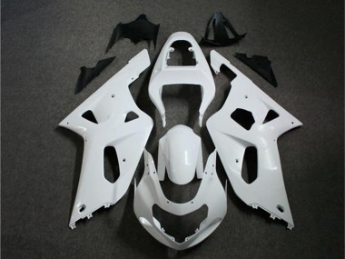 GSXR 600 / 750 K1 K2 K3 2001-2003 Verkleidungen - Weiß