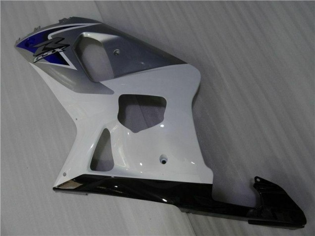 GSXR 600 / 750 K1 K2 K3 2001-2003 Verkleidungen - Weiß Silber GSXR 600 / 750 K1 K2 K3 2001-2003 Verkleidungen - Weiß Silber