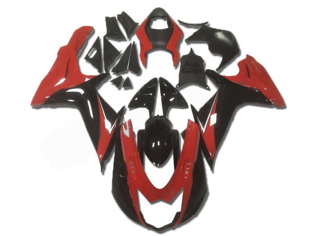 GSXR 600 / 750 K11 2011-2024 Verkleidung - Rot Schwarz