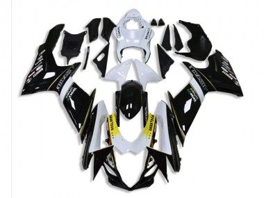 GSXR 600 / 750 K11 2011-2024 Verkleidung - Schwarz Weiß