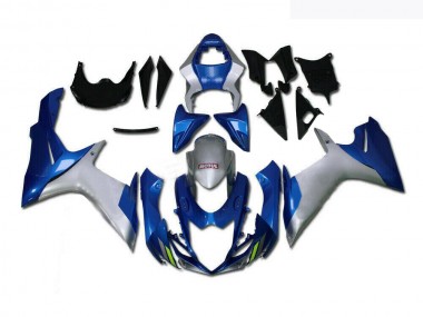 GSXR 600 / 750 K11 2011-2024 Verkleidungen - Blau Silber