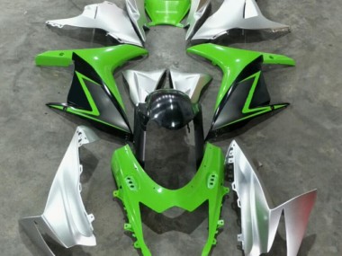 GSXR 600 / 750 K11 2011-2024 Verkleidungen - Grün Silber