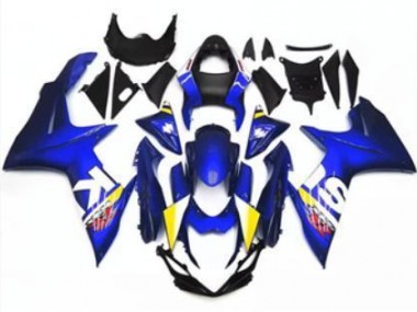 GSXR 600 / 750 K11 2011-2024 Verkleidungen & Plastik - Blau Weiß