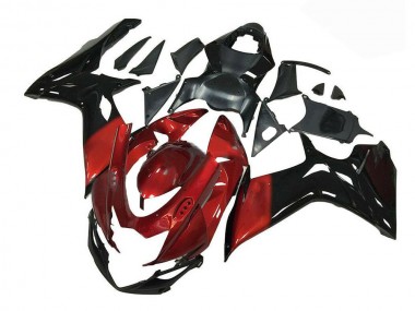 GSXR 600 / 750 K11 2011-2024 Verkleidungen - Rot Schwarz