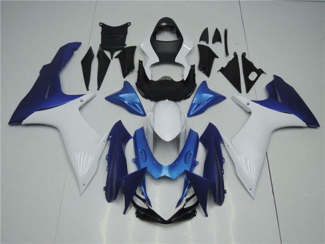 GSXR 600 / 750 K11 2011-2024 Verkleidungen - Weiß Blau GSXR 600 / 750 K11 2011-2024 Verkleidungen - Weiß Blau