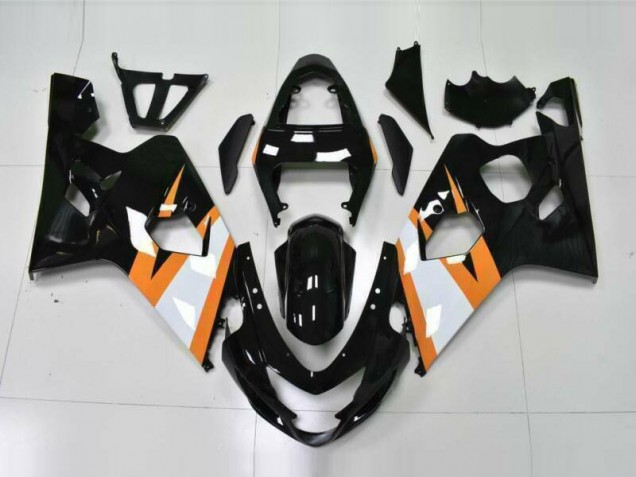 GSXR 600 / 750 K4 2004-2005 Verkleidung - Orange Schwarz GSXR 600 / 750 K4 2004-2005 Verkleidung - Orange Schwarz