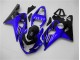 GSXR 600 / 750 K4 2004-2005 Verkleidungen - Blau Schwarz GSXR 600 / 750 K4 2004-2005 Verkleidungen - Blau Schwarz