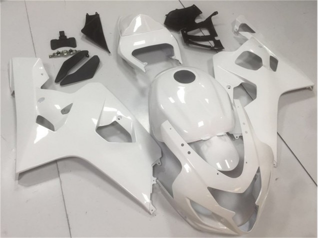 GSXR 600 / 750 K4 2004-2005 Verkleidungen - Glänzend Weiß GSXR 600 / 750 K4 2004-2005 Verkleidungen - Glänzend Weiß
