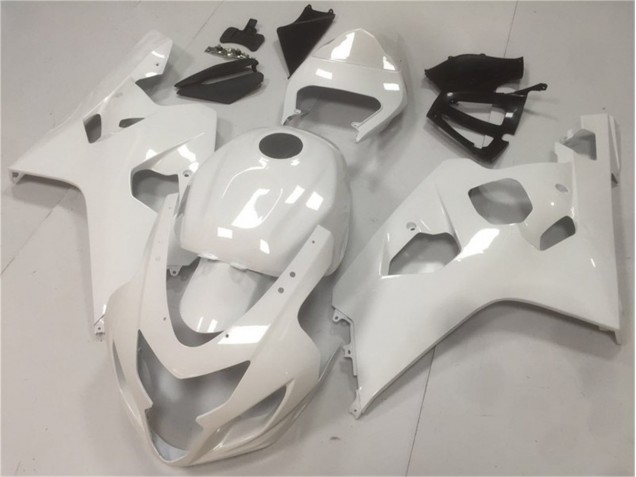 GSXR 600 / 750 K4 2004-2005 Verkleidungen - Glänzend Weiß GSXR 600 / 750 K4 2004-2005 Verkleidungen - Glänzend Weiß