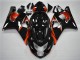 GSXR 600 / 750 K4 2004-2005 Verkleidungen - Orange Schwarz GSXR 600 / 750 K4 2004-2005 Verkleidungen - Orange Schwarz