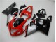 GSXR 600 / 750 K4 2004-2005 Verkleidungen - Rot Schwarz