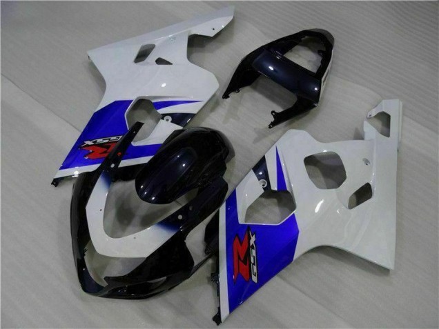 GSXR 600 / 750 K4 2004-2005 Vollverkleidung - Blau Weiß GSXR 600 / 750 K4 2004-2005 Vollverkleidung - Blau Weiß