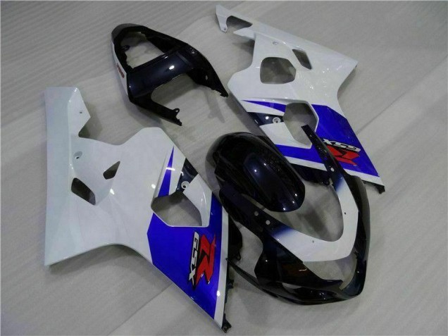 GSXR 600 / 750 K4 2004-2005 Vollverkleidung - Blau Weiß GSXR 600 / 750 K4 2004-2005 Vollverkleidung - Blau Weiß