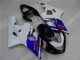 GSXR 600 / 750 K4 2004-2005 Vollverkleidung - Blau Weiß GSXR 600 / 750 K4 2004-2005 Vollverkleidung - Blau Weiß