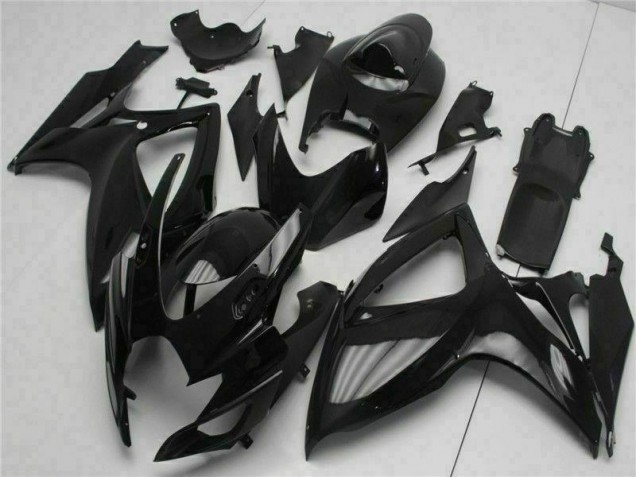 GSXR 600 / 750 K6 2006-2007 Motorrad Verkleidung - Schwarz
