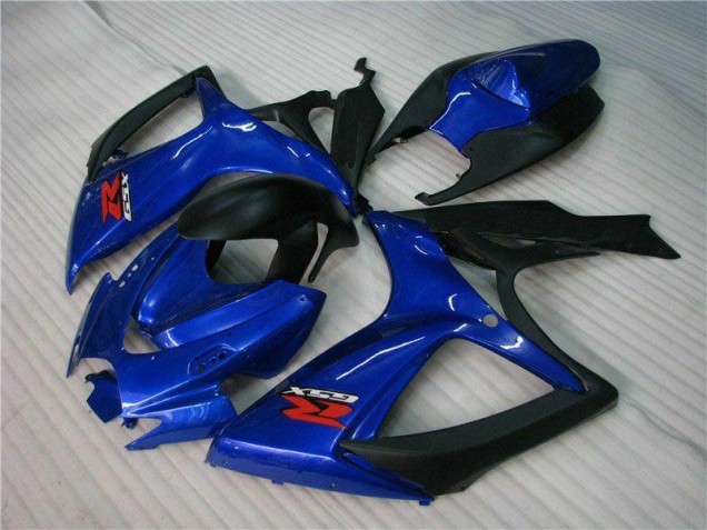 GSXR 600 / 750 K6 2006-2007 Motorrad Vollverkleidung - Blau GSXR 600 / 750 K6 2006-2007 Motorrad Vollverkleidung - Blau