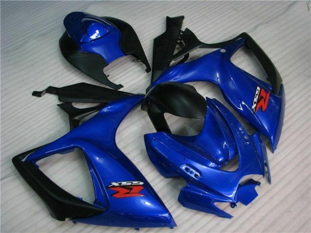 GSXR 600 / 750 K6 2006-2007 Motorrad Vollverkleidung - Blau GSXR 600 / 750 K6 2006-2007 Motorrad Vollverkleidung - Blau