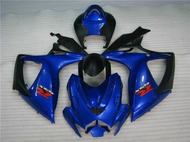 GSXR 600 / 750 K6 2006-2007 Motorrad Vollverkleidung - Blau GSXR 600 / 750 K6 2006-2007 Motorrad Vollverkleidung - Blau