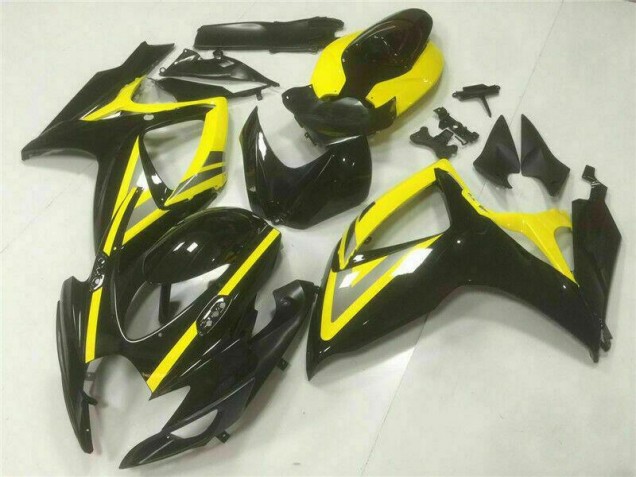 GSXR 600 / 750 K6 2006-2007 Motorrad Vollverkleidung - Schwarz GSXR 600 / 750 K6 2006-2007 Motorrad Vollverkleidung - Schwarz